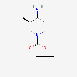 tert-Butyl (3R,4R)-4-amino-3-methylpiperidine-1-carboxylate