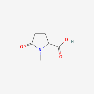 1-Methyl-5-oxopyrrolidine-2-carboxylic acid