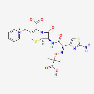 Ceftazidime(contains ca. 10% Na2CO3)