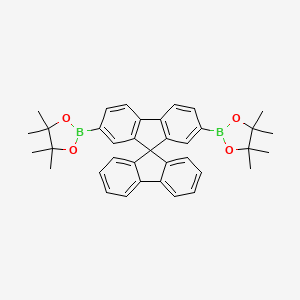 2,7-Bis(4,4,5,5-tetramethyl-1,3,2-dioxaborolan-2-yl)-9,9'-spirobi[9H-fluorene]