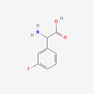 2-Amino-2-(3-fluorophenyl)acetic acid