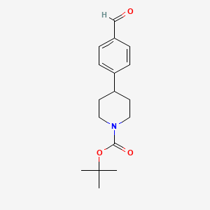 tert-Butyl 4-(4-formylphenyl)piperidine-1-carboxylate