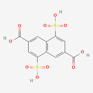 4,8-Disulfonaphthalene-2,6-dicarboxylic acid