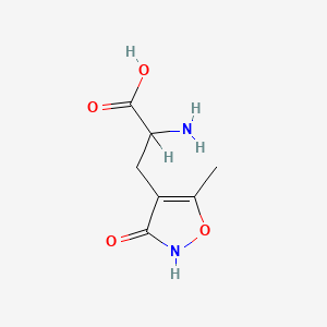 (^+)-alpha-Amino-3-hydroxy-5-methyl-4-isoxazolepropionic acid
