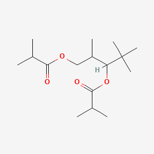 1,1′-[1-(1,1-Dimethylethyl)-2-methyl-1,3-propanediyl] bis(2-methylpropanoate)