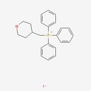 Triphenyl[(tetrahydro-2H-pyran-4-yl)methyl]phosphonium iodide