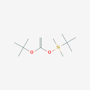 [[1-(tert-Butoxy)vinyl]oxy](tert-butyl)dimethylsilane