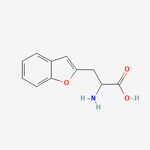 2-Amino-3-(benzofuran-2-yl)propanoic Acid
