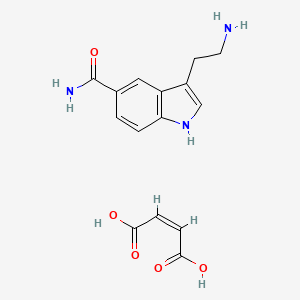 3-(2-Aminoethyl)-1H-indole-5-carboxamide Maleate