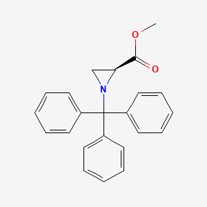 (S)-Methyl 1-tritylaziridine-2-carboxylate