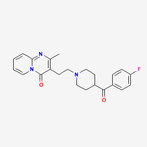 3-(2-(4-(4-Fluorobenzoyl)piperidin-1-yl)ethyl)-2-methyl-4H-pyrido[1,2-a]pyrimidin-4-one