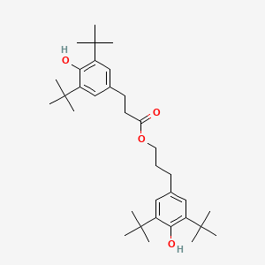 3-[3，5-Bis(1，1-dimethylethyl)-4-hydroxyphenyl]propyl 3，5-bis(1，1-dimethylethyl)-4-hydroxybenzenepropanoate