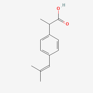 2-(4-(2-Methylprop-1-en-1-yl)phenyl)propanoic Acid
