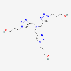 3,3’,3’’-[4,4’,4’’-[Nitrilotris(methylene)]tris(1H-1,2,3-triazole-4,1-diyl)]tris(1-propanol)