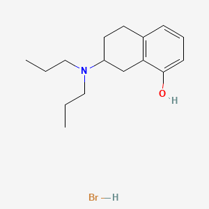 7-(Dipropylamino)-5,6,7,8-tetrahydronaphthalen-1-ol Hydrobromide