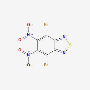 4,7-Dibromo-5,6-dinitrobenzo[c][1,2,5]thiadiazole, 95%