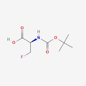 (R)-2-((tert-Butoxycarbonyl)amino)-3-fluoropropanoic acid