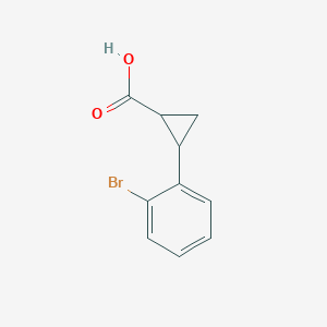 2-(2-Bromophenyl)cyclopropanecarboxylic acid