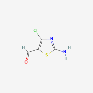 2-Amino-4-chlorothiazole-5-carbaldehyde