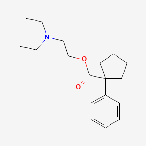 1-(2-Diethylaminoethoxycarbonyl)-1-phenylcyclopentane