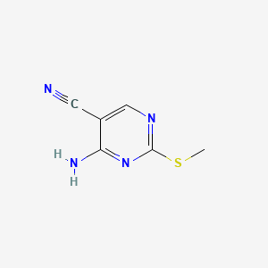 4-Amino-2-(methylthio)pyrimidine-5-carbonitrile