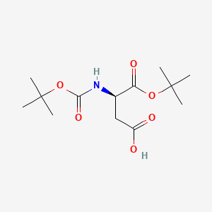 N-Boc-D-aspartic acid 1-tert-butyl ester, 98%