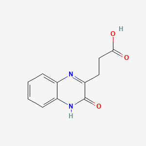 3-(3-Hydroxyquinoxalin-2-yl)propanoic acid
