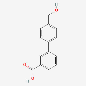 4'-(Hydroxymethyl)-[1,1'-biphenyl]-3-carboxylicacid