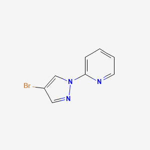 2-(4-bromo-1H-pyrazol-1-yl)pyridine
