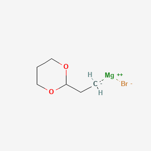 (1,3-Dioxan-2-ylethyl)magnesium bromide, 0.5M solution in THF, AcroSeal®