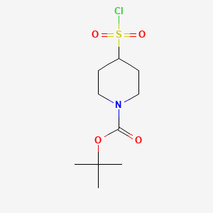 tert-Butyl 4-(chlorosulfonyl)piperidine-1-carboxylate, 97%