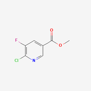 Methyl 6-chloro-5-fluoropyridine-3-carboxylate