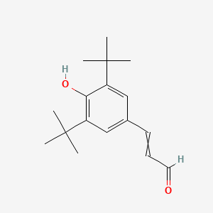 3-[3，5-Bis(1，1-dimethylethyl)-4-hydroxyphenyl]-2-propenal