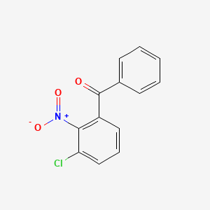(3-Chloro-2-nitrophenyl)phenylmethanone