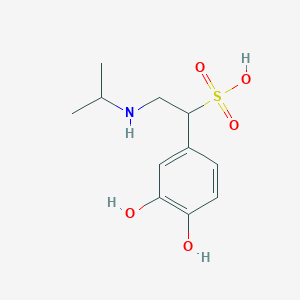 (+)-3，4-Dihydroxy-α-[[(1-methylethyl)amino]methyl]benzenemethanesulfonic acid