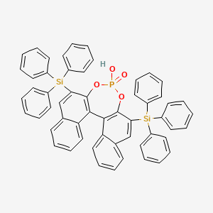 (11bR)-2,6-Bis(triphenylsilyl)-4-hydroxy-4-oxide-dinaphtho[2,1-d:1',2'-f][1,3,2]dioxaphosphepin