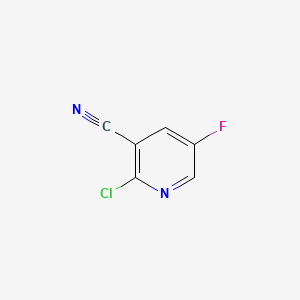 3-Pyridinecarbonitrile, 2-chloro-5-fluoro-