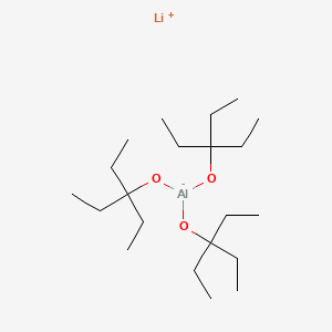 Lithium tris[(3-ethyl-3-pentyl)oxy]aluminohydride, 0.5M solution in THF, AcroSeal®
