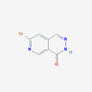7-bromo-3H,4H-pyrido[3,4-d]pyridazin-4-one