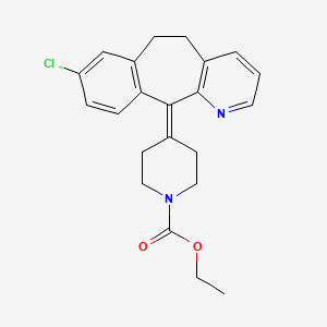 Ethyl 4-(8-chloro-5,6-dihydro-11H-benzo[5,6]cyclohepta[1,2-b]pyridin-11-ylidene)piperidine-1-carboxylate