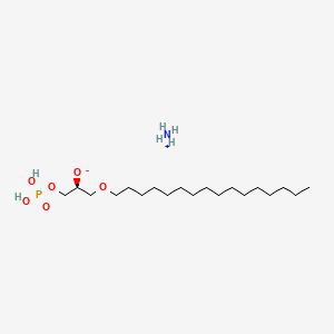 1-O-hexadecyl-2-hydroxy-sn-glycero-3-phosphate(aMMoniuMsalt)