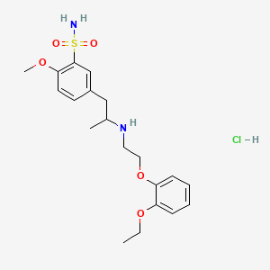 5-(2-((2-(2-Ethoxyphenoxy)ethyl)amino)propyl)-2-methoxybenzenesulfonamide Hydrochloride