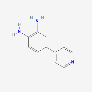 4-(Pyridin-4-yl)benzene-1,2-diamine