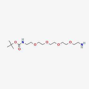 tert-Butyl (14-amino-3,6,9,12-tetraoxatetradecyl)carbamate, 95%