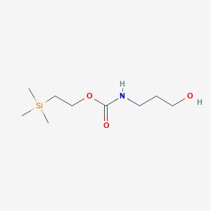 3-[N-[[2-(Trimethylsilyl)ethoxy]carbonyl]amino]propanol