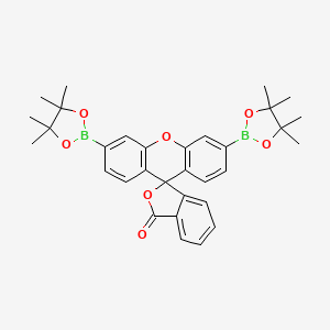3',6'-Bis(4,4,5,5-tetramethyl-1,3,2-dioxaborolan-2-yl)-3H-spiro[isobenzofuran-1,9'-xanthen]-3-one