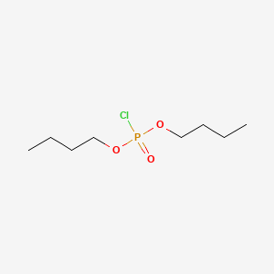 Phosphorochloridic acid, dibutyl ester