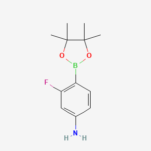 4-Amino-2-fluorophenylboronic acid pinacol ester, 97%