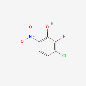 3-Chloro-2-fluoro-6-nitrophenol