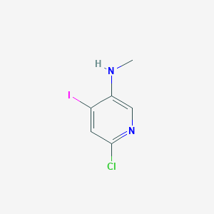 6-Chloro-4-Iodo-N-Methylpyridin-3-Amine